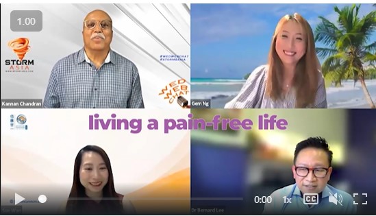 TCM for Chronic Pain: Physician Sue on STORM-ASIA’s WED WEB CHAT Panel