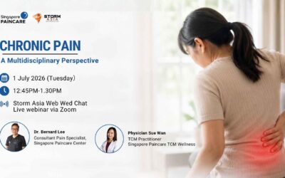 tcm singapore TCM for Chronic Pain: Physician Sue on STORM-ASIA’s WED WEB CHAT Panel